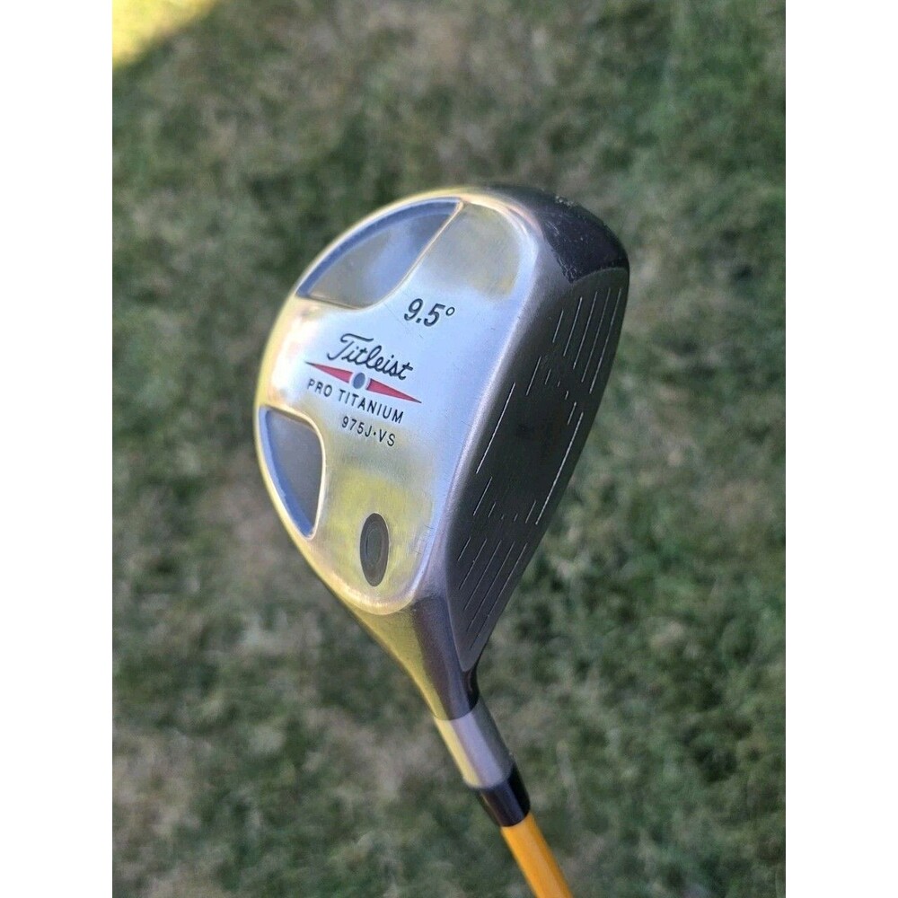 Titleist Pro Titanium 9.5* 975J-VS Pro Force R Flex Graphite New Grip  46" H/C